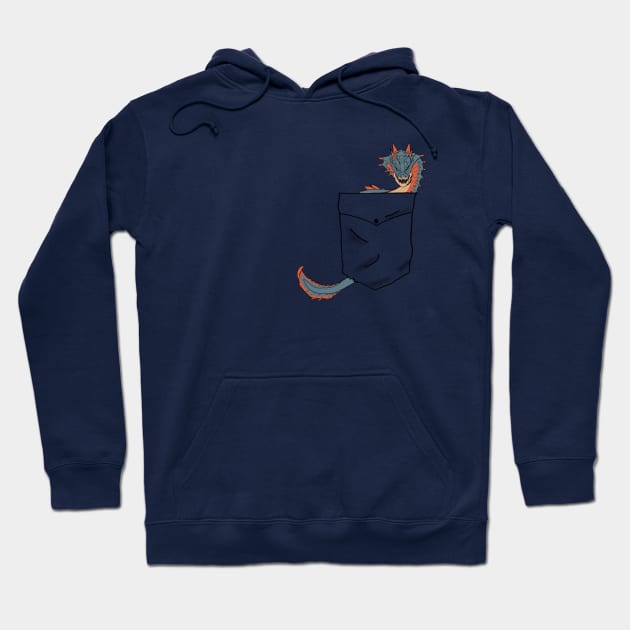 Lagiacrus Pocket Monster Hoodie by frostwhitewulf